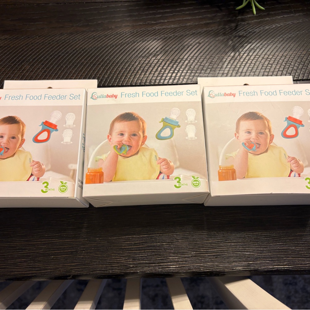 Lullababy fresh food feeder set